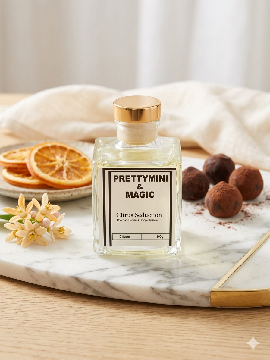Clear Bottle Reed Diffuser