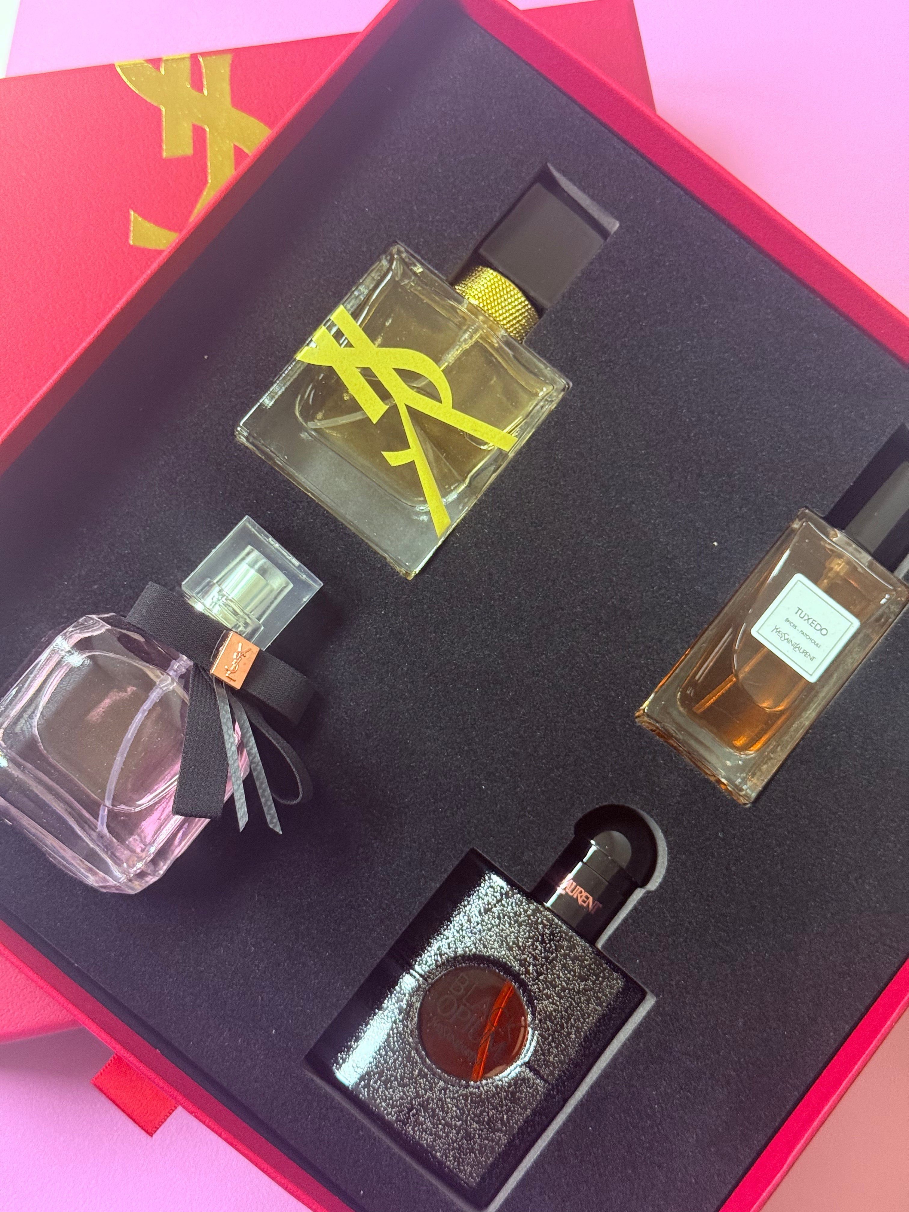 YSL Mini Perfume Gift Set (4-Piece) – Luxury Travel Size Fragrance Collection