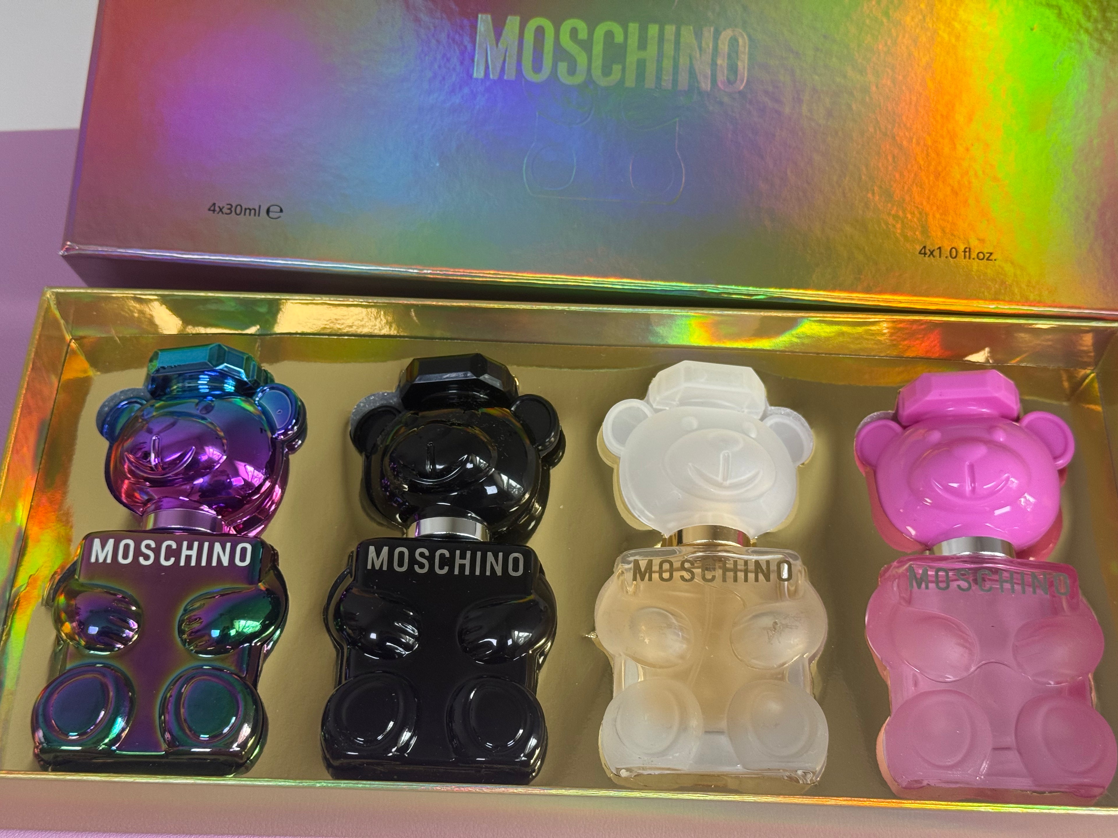 Moschino Mini Perfume Gift Set (3-Piece) – Luxury Travel Size Fragrance Collection