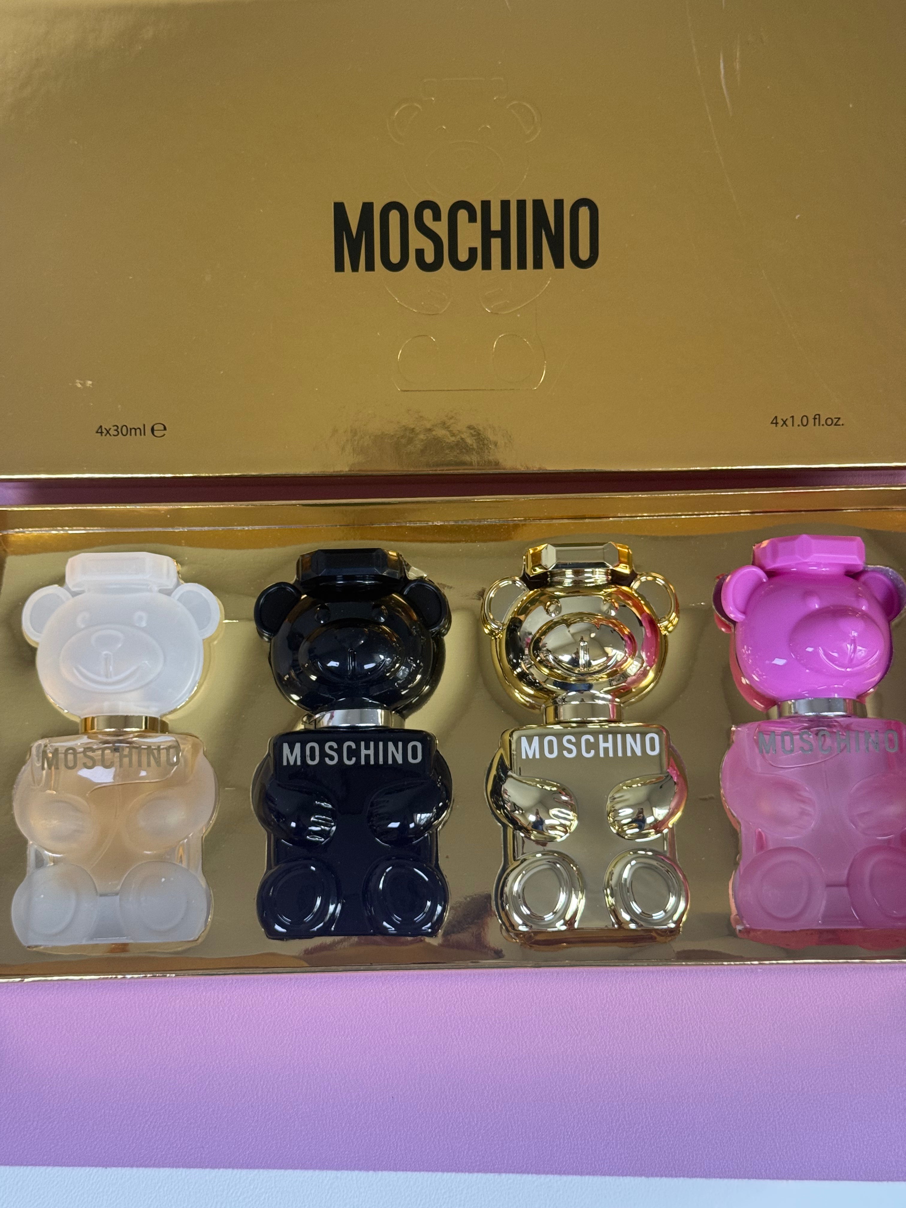 Moschino Mini Perfume Gift Set (3-Piece) – Luxury Travel Size Fragrance Collection