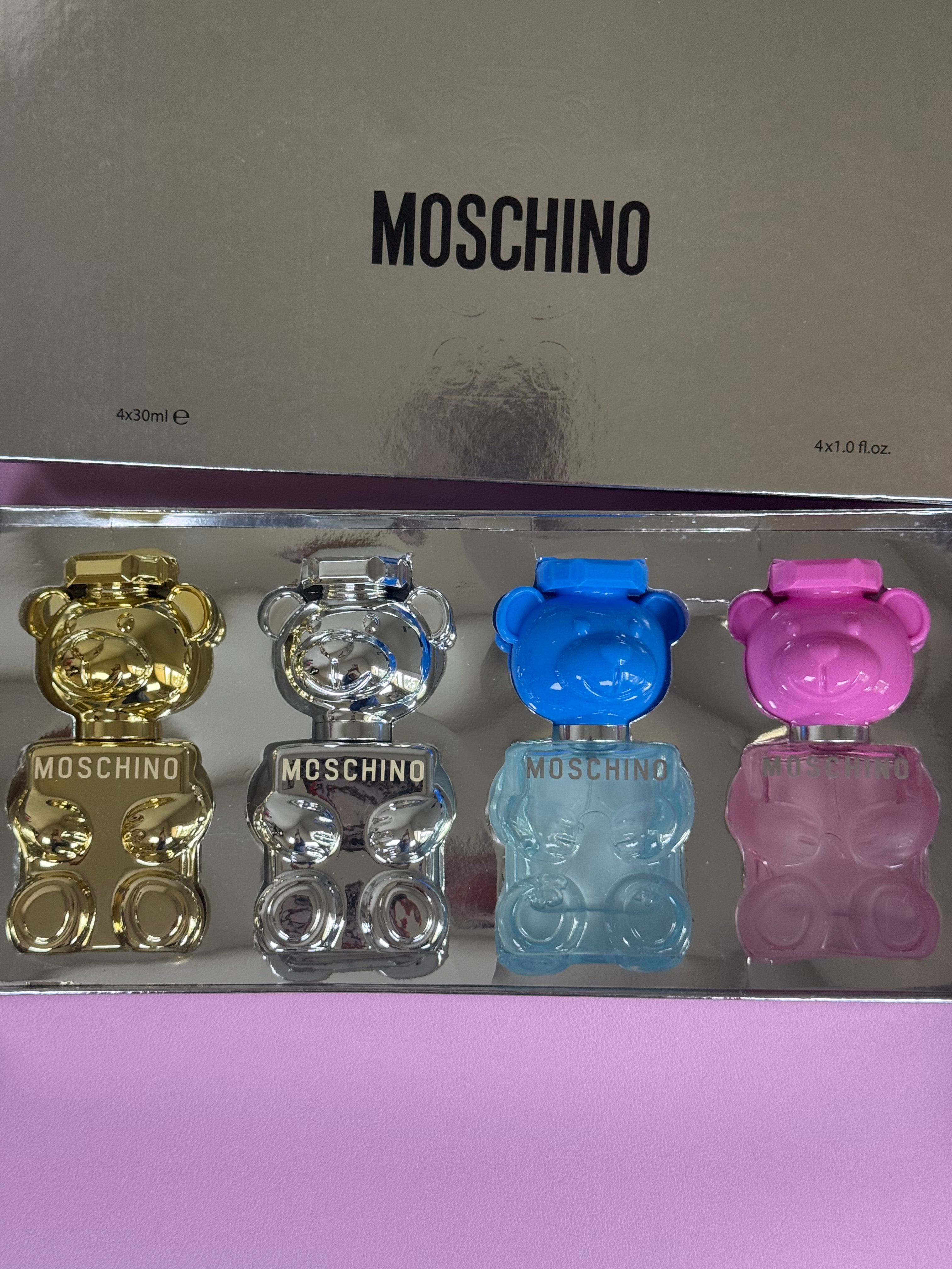 Moschino Mini Perfume Gift Set (3-Piece) – Luxury Travel Size Fragrance Collection