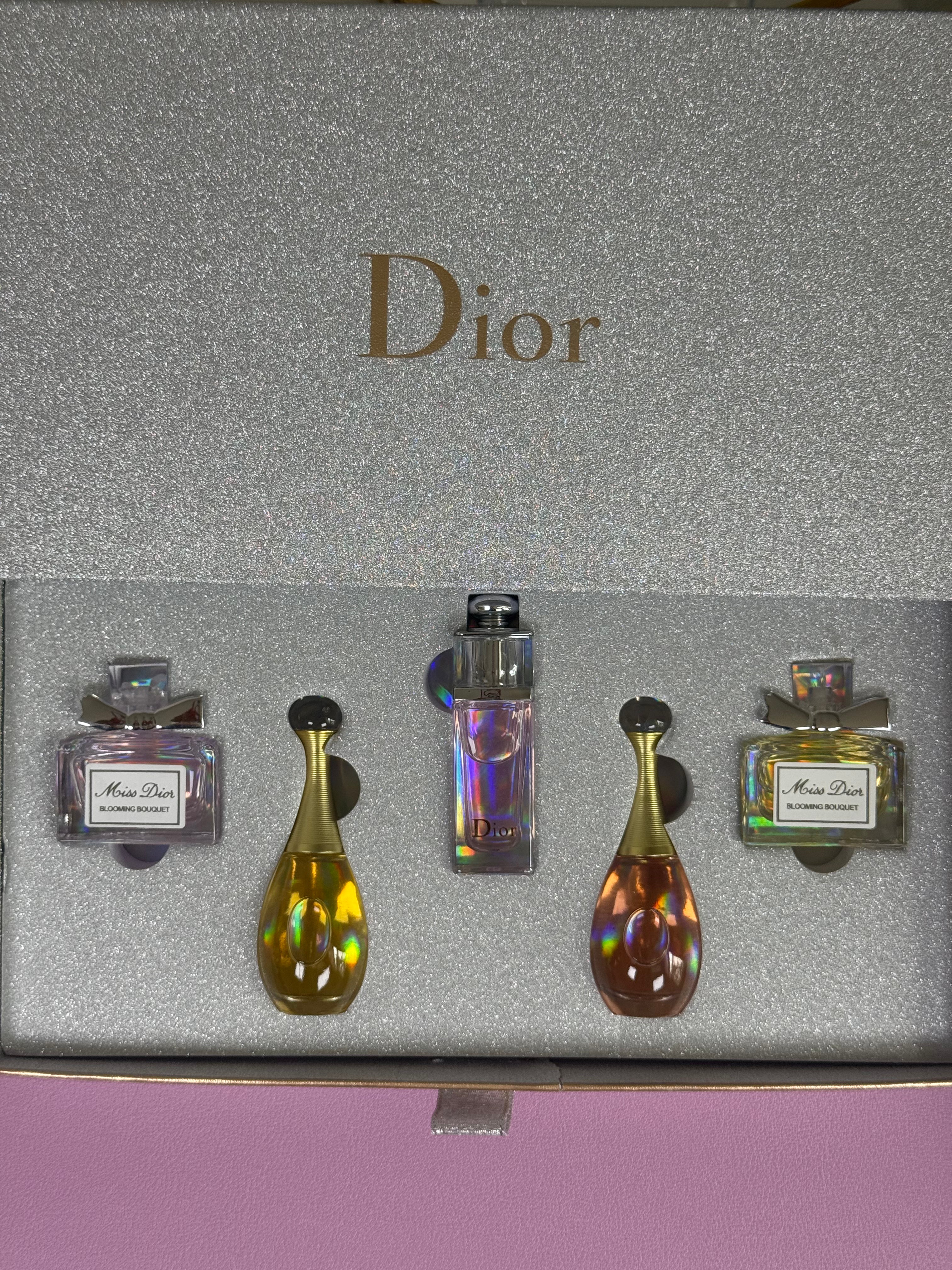 Christian Dior 15ml Perfume Set – Luxury Mini Fragrance Collection