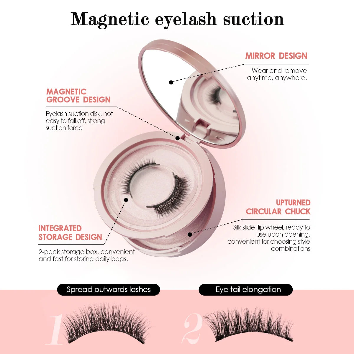 3D Magnetic Mink Lash Set