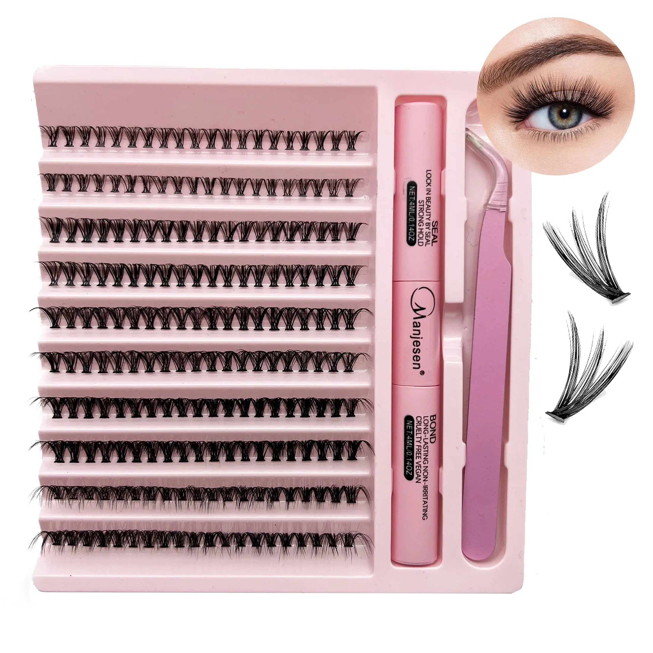 200 PCS DIY Lash Extension Kit