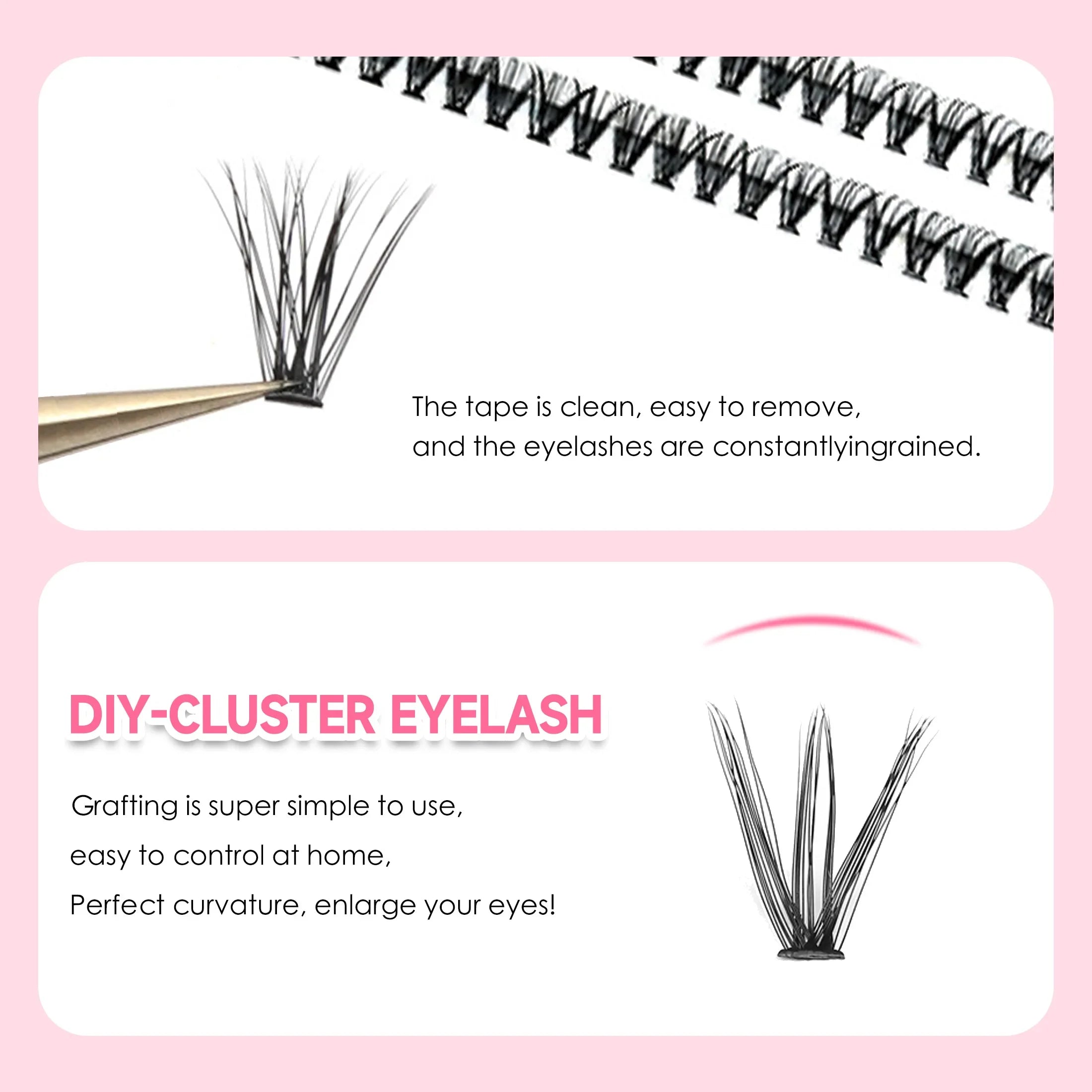 200 PCS DIY Lash Extension Kit