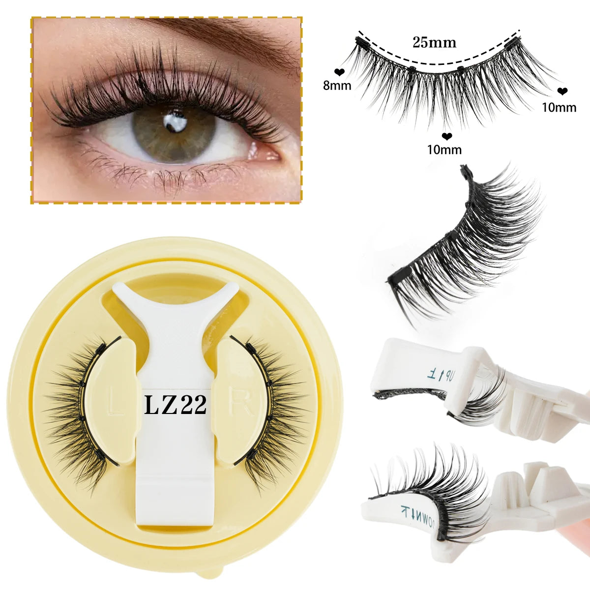 3D Magnetic Mink Lash Set