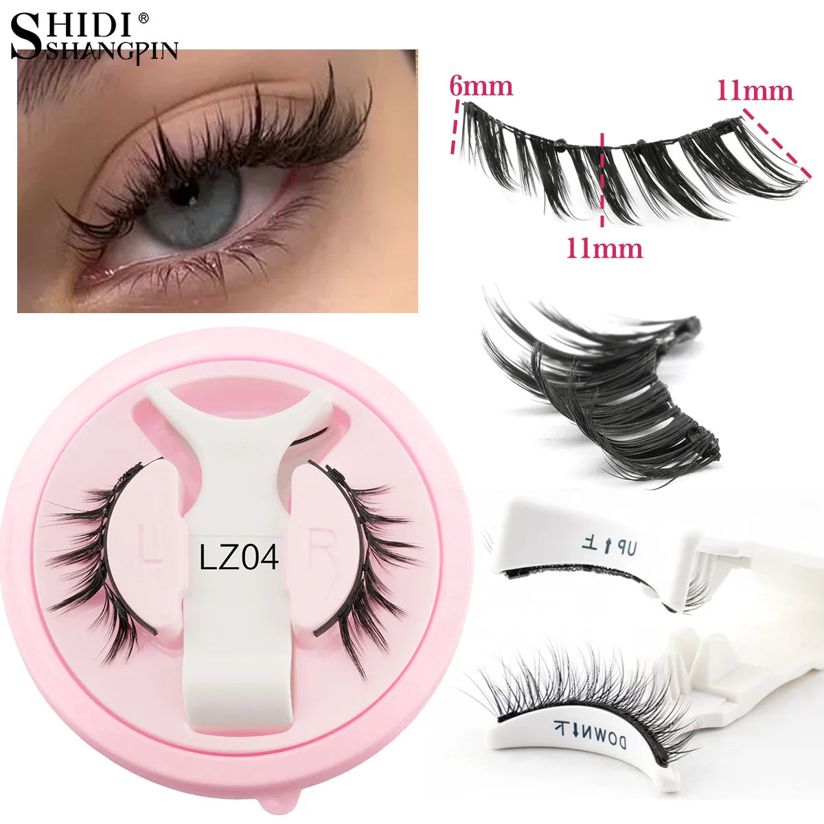 Reusable Magnetic Lash Set