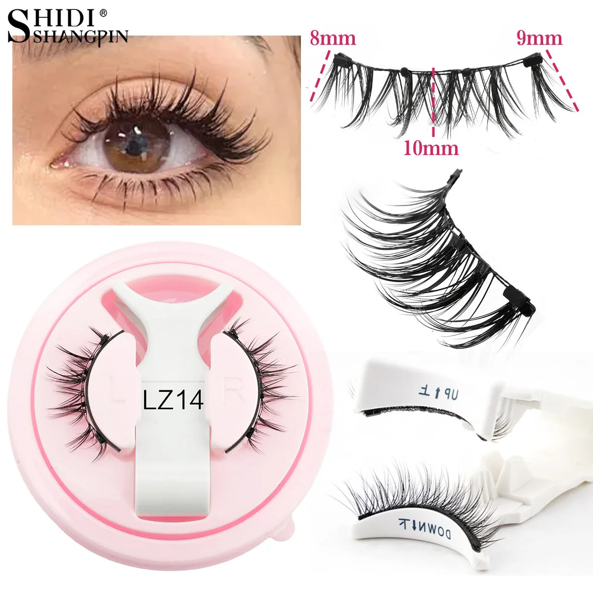 Reusable Magnetic Lash Set