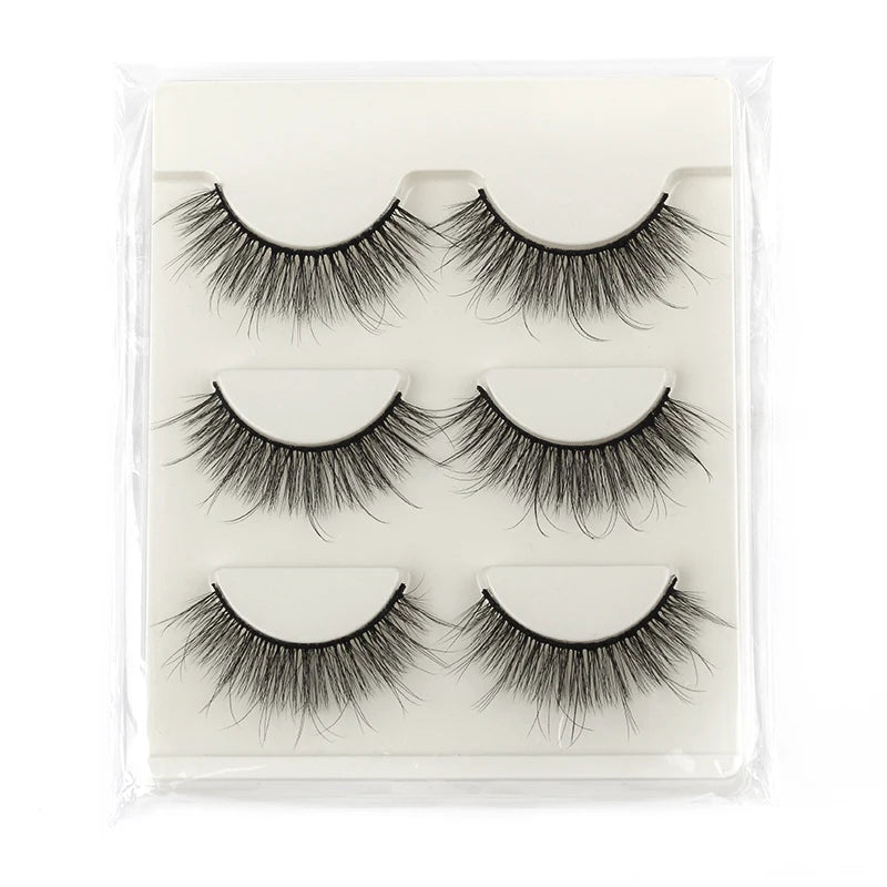 3D Faux Mink Wispy Lashes