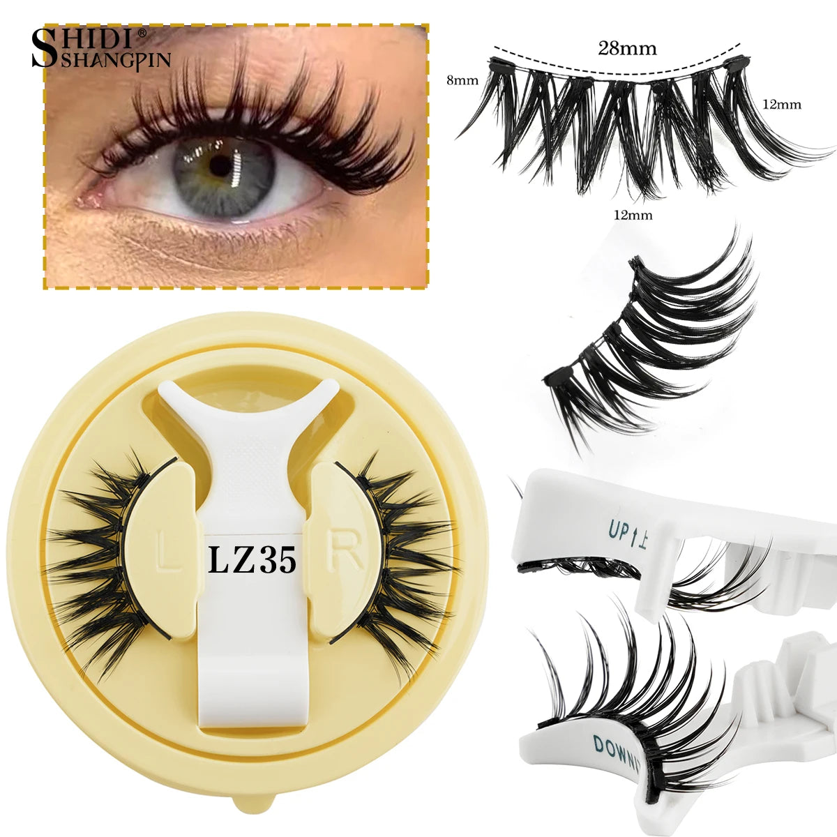 Reusable Magnetic Lash Set