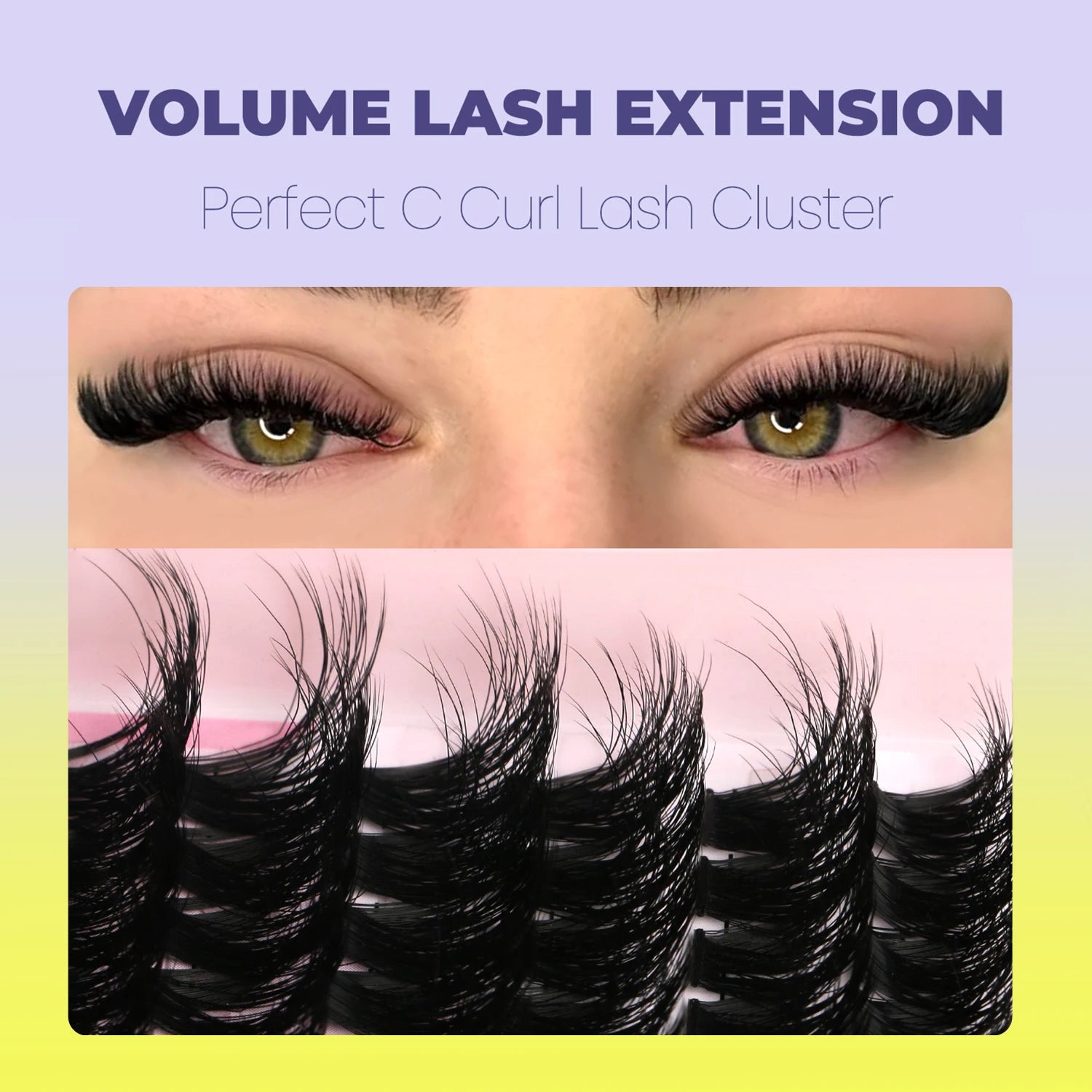 GROINNEYA Lash Clusters